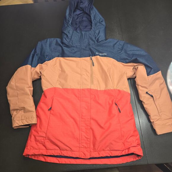 Columbia Omni-Tech Hooded Atlas Jacket Women's Size Large - Picture 1 of 8